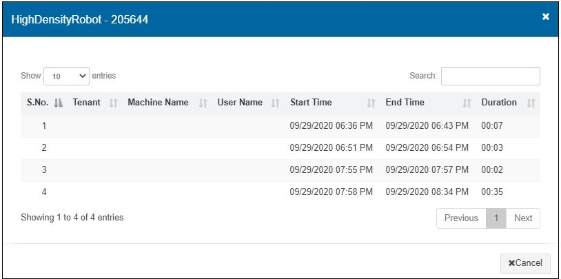 License tracking
